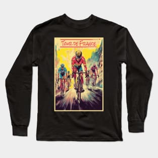 Tour de France, Poster Long Sleeve T-Shirt